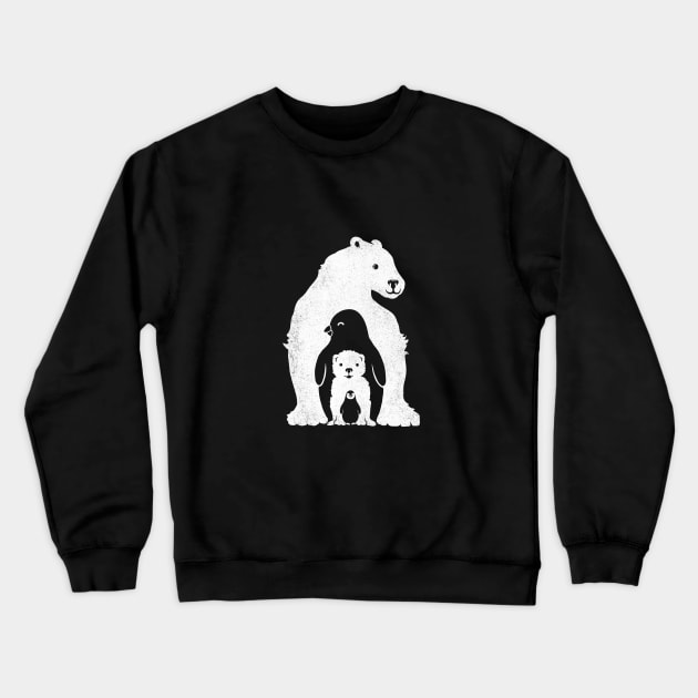 Arctic Friends Crewneck Sweatshirt by kellabell9